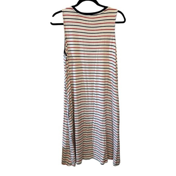 Time and Tru Striped Sleeveless Midi Dress | Size XL (16–18) - Picture 3 of 12